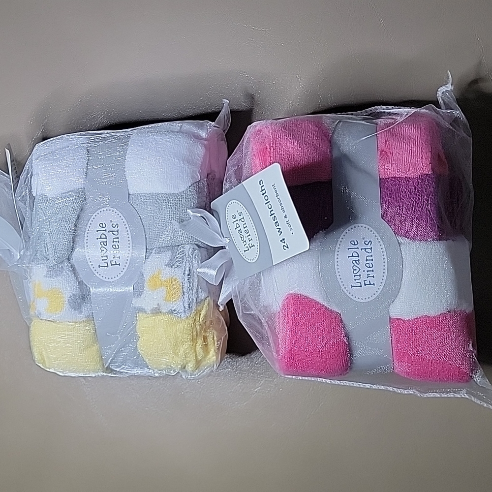 New Lovable Friends soft washcloths
